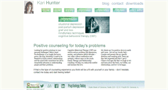 Desktop Screenshot of karihunter.com