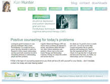 Tablet Screenshot of karihunter.com